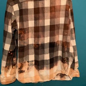 Urban Pipeline custom bleached flannel. ***FIRE***